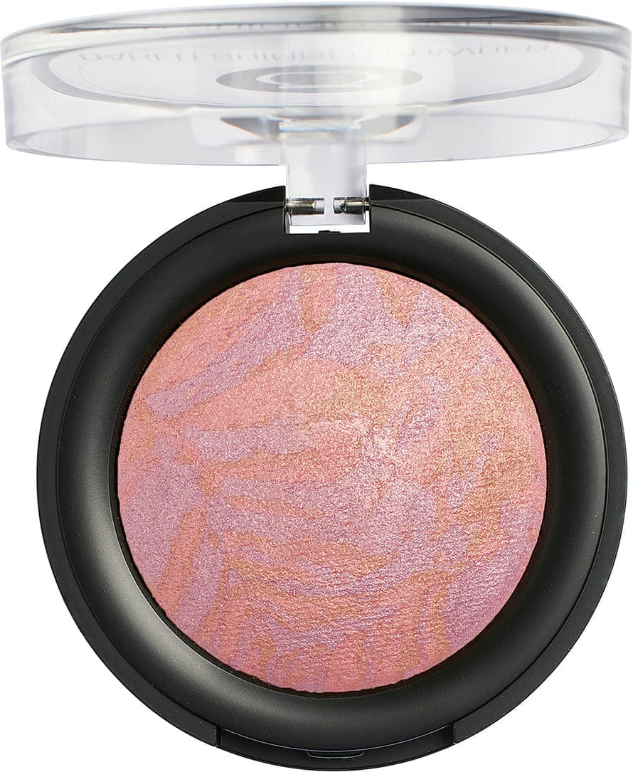 Baked Shimmer Powder Peach Blush