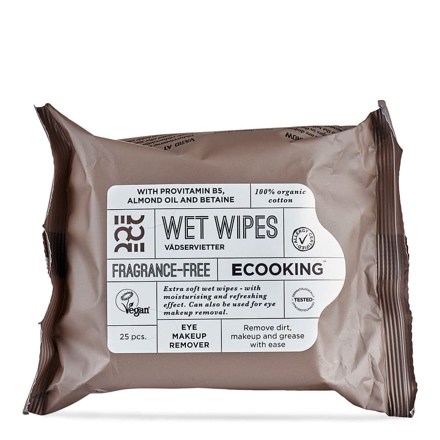 Wet Wipes Fragrance Free 25 pcs
