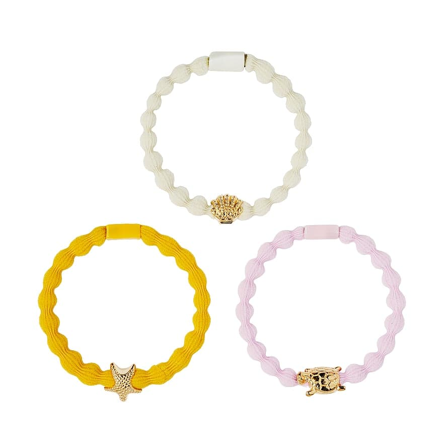 Bubble Hair Tie Charm 3-P