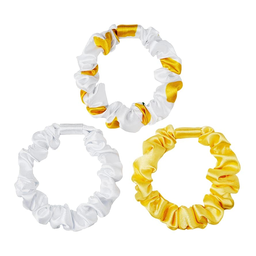 Slim Scrunchies 3-pack Lemon 3 pcs