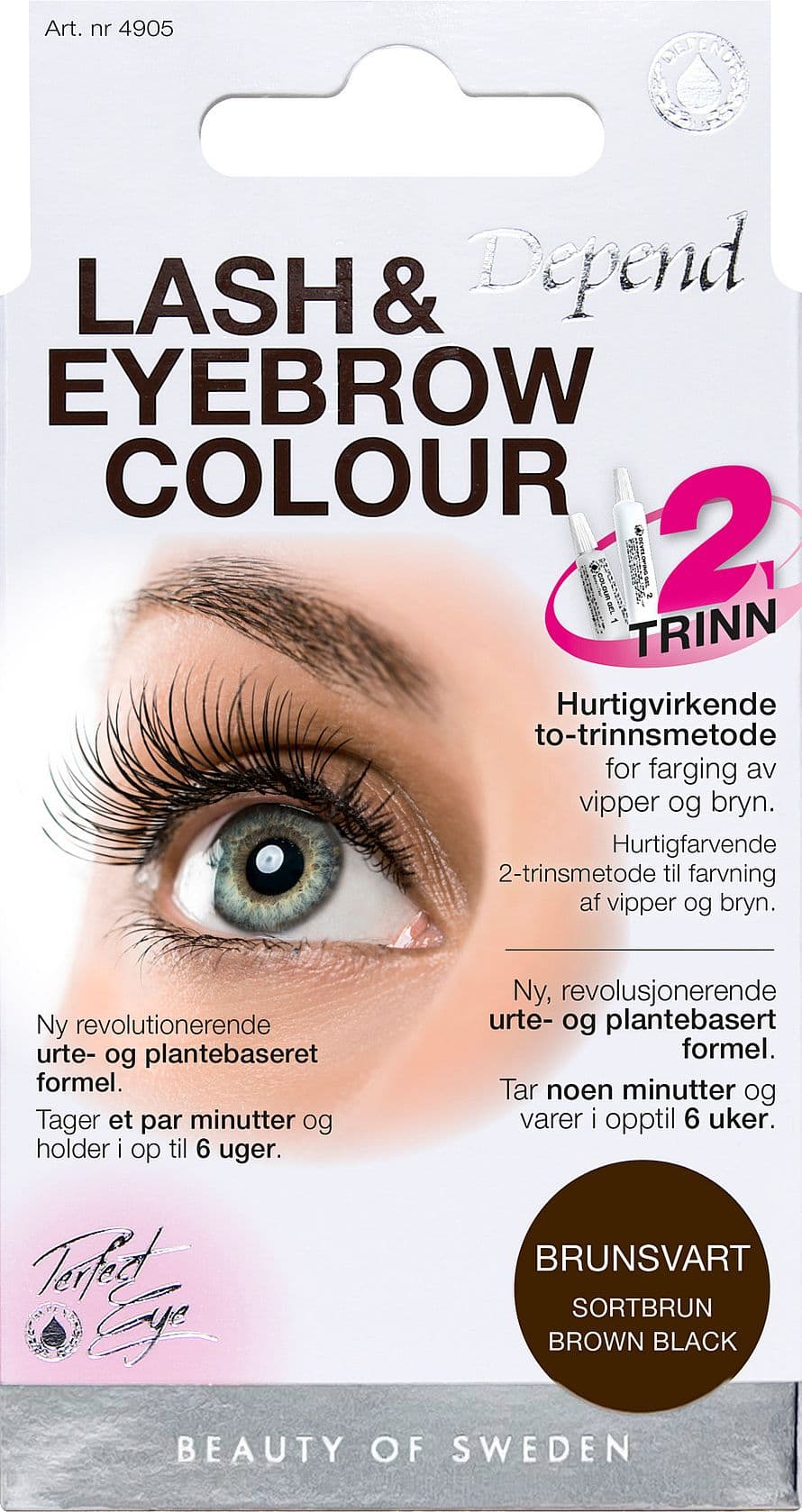 Lash & Eyebrow Colour Brown Black