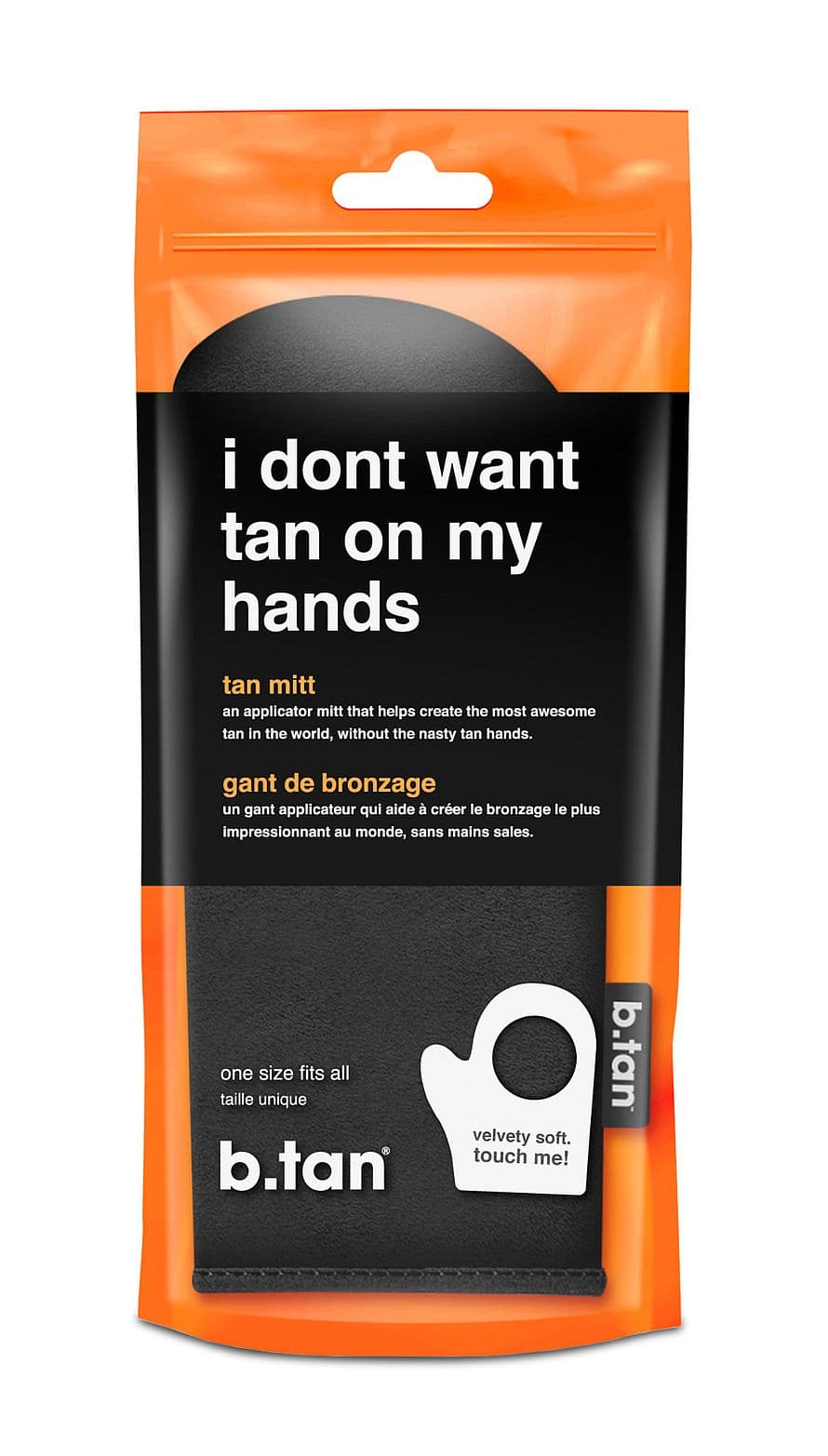 I Don't Want Tan On My Hands Tan Mitt