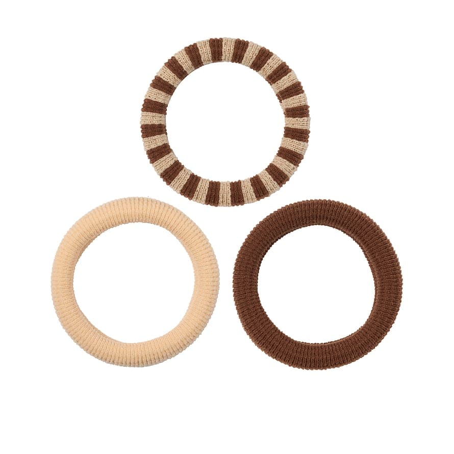 Soft Stretch Ties 3-pack Beige