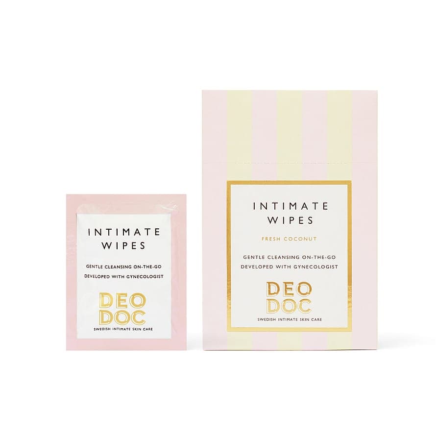 Intimate Wipes Fresh Coconut 10 pcs