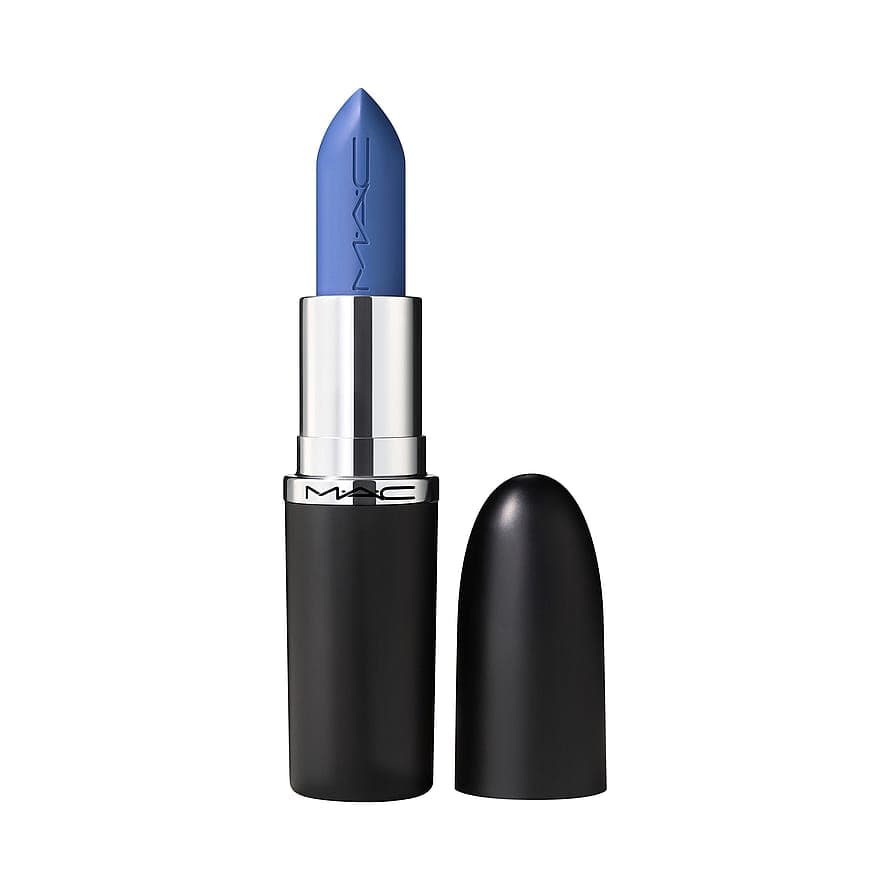 Macximal Sleek Satin Lipstick Tilted Denim