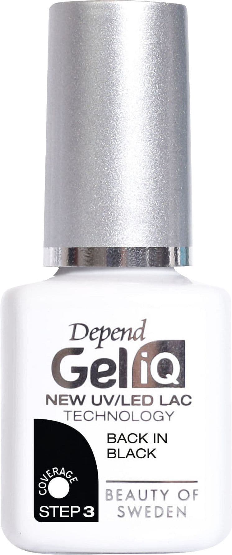 Gel iQ Nail Polish 1001 Back In Black