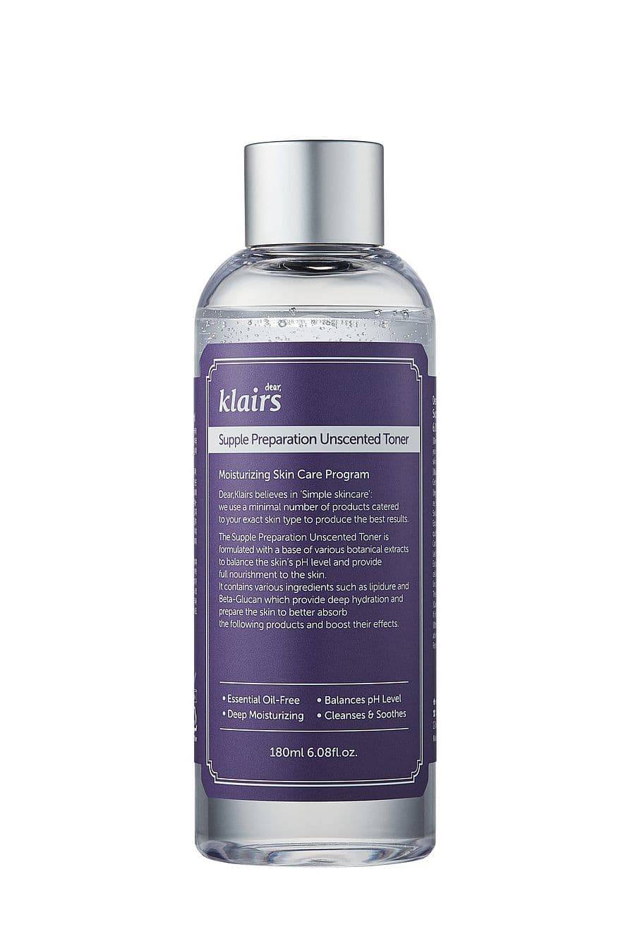 Supple Preparation Unscented Facial Toner 180 ml