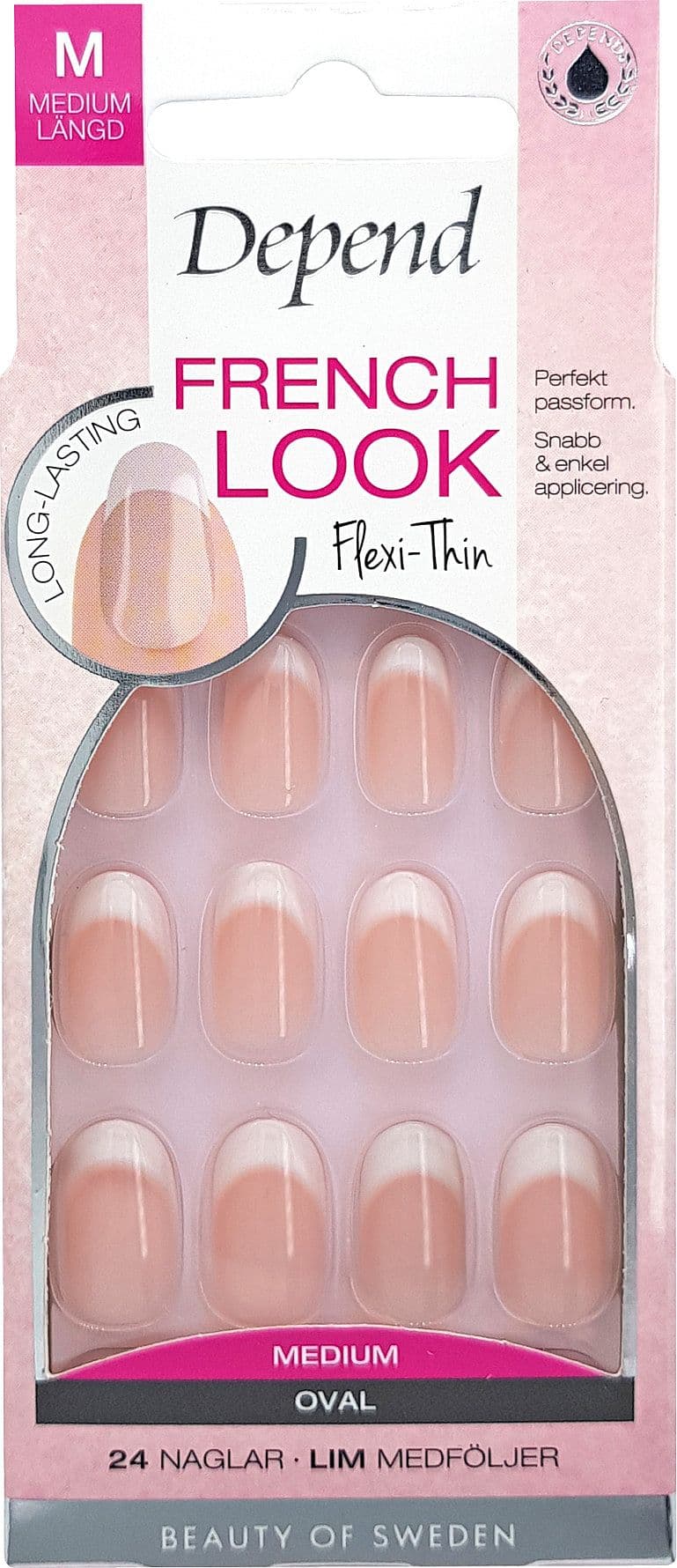 French Look French Look Oval Pink