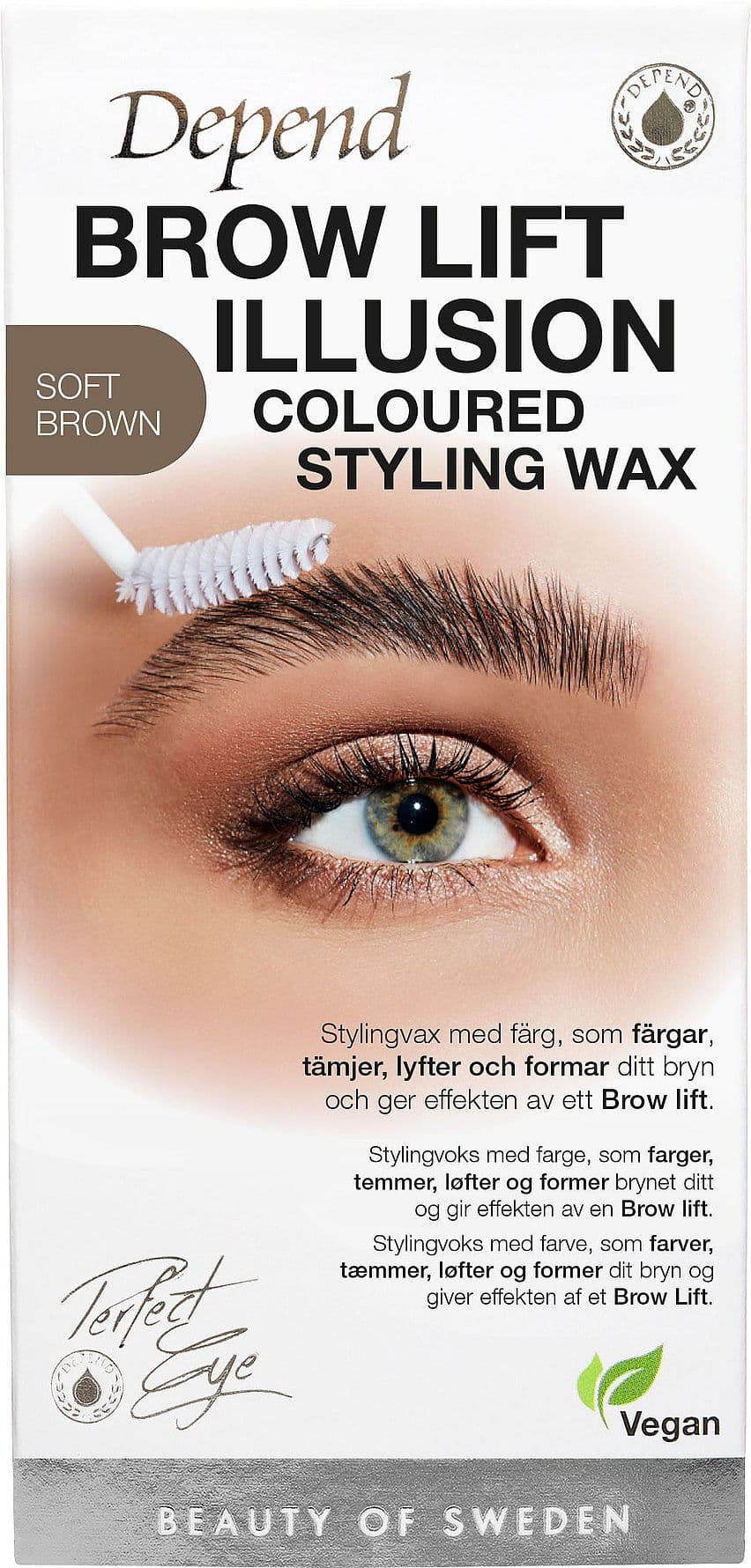 Perfect Eye Brow Illusion Wax Soft Brown