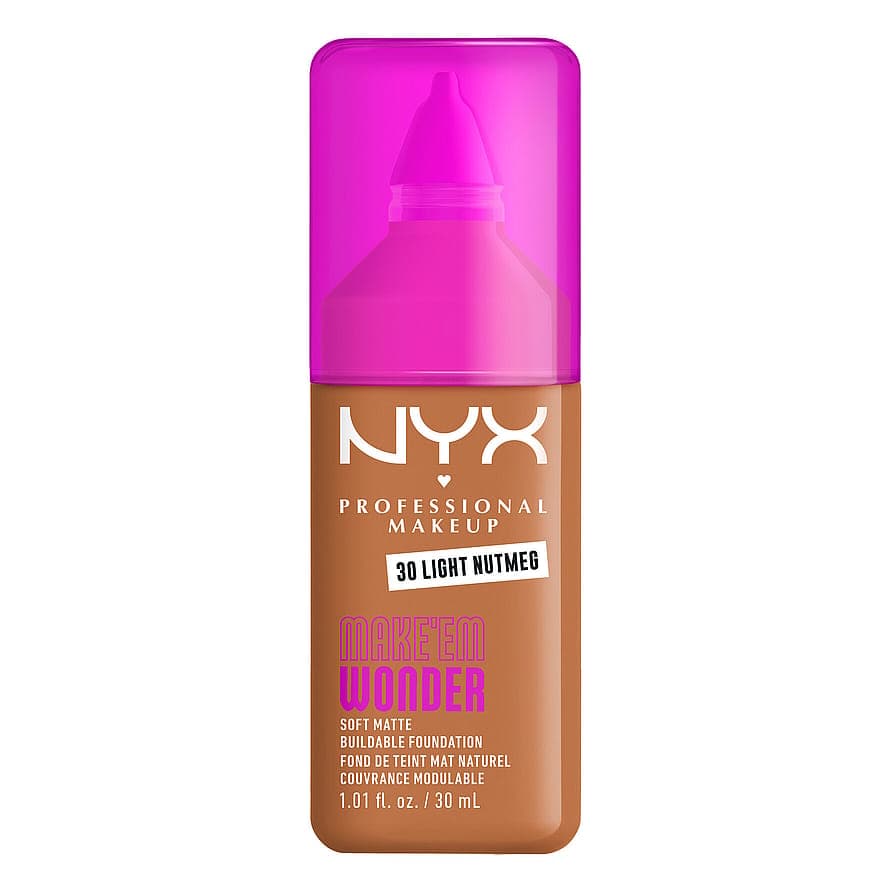 Make Em Wonder Foundation 30 Light Nutmeg