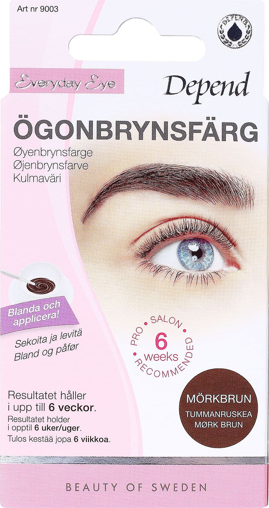 Everyday Eye Eyebrow Colour Dark Brown