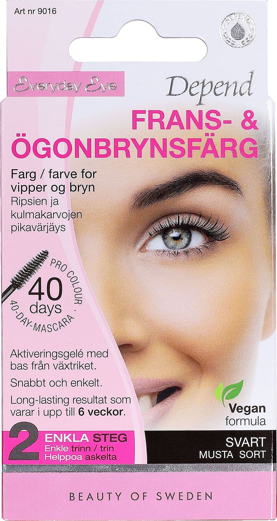 Everyday Eye Permanent Lash & Eyebrow Color Black