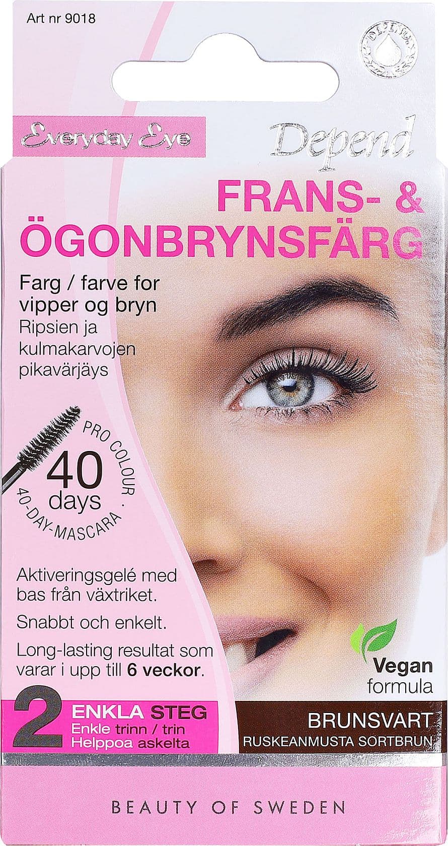 Everyday Eye Permanent Lash & Eyebrow Color Brown/Black
