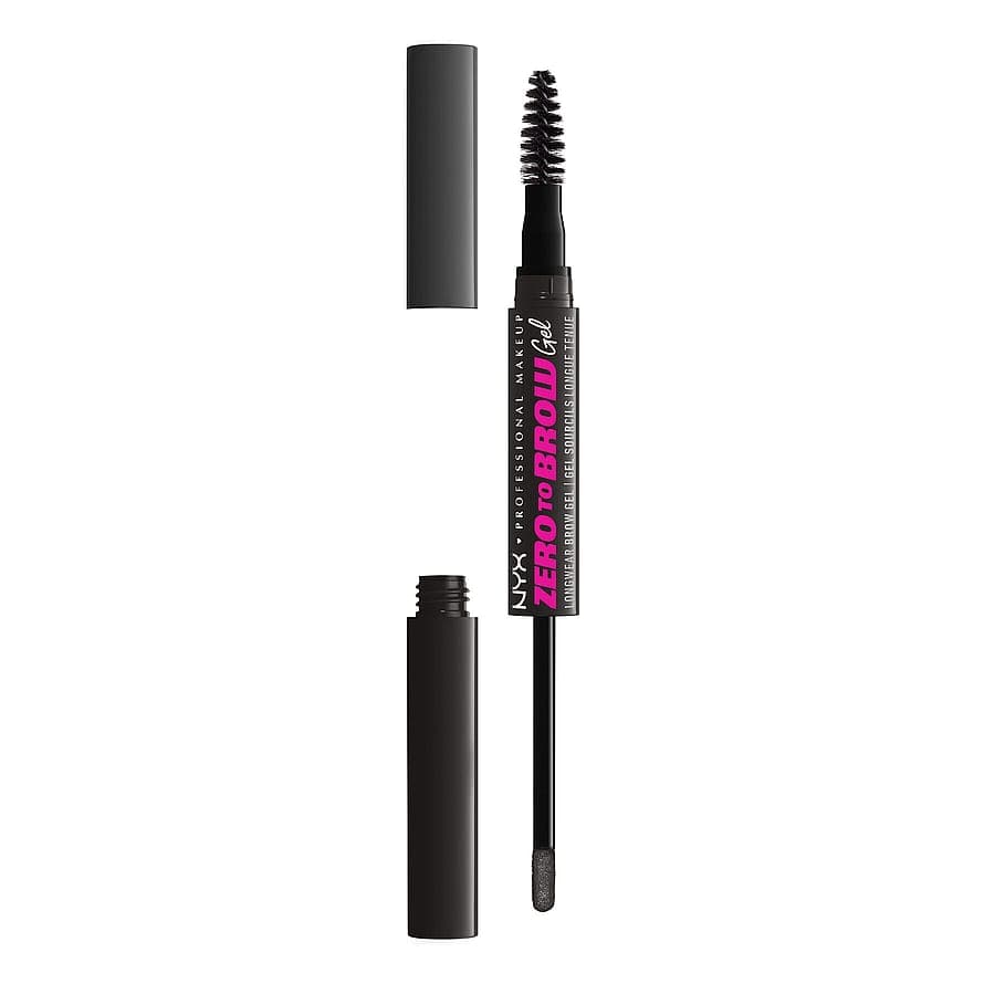 Zero To Brow Longwear Brow Gel 08 Black