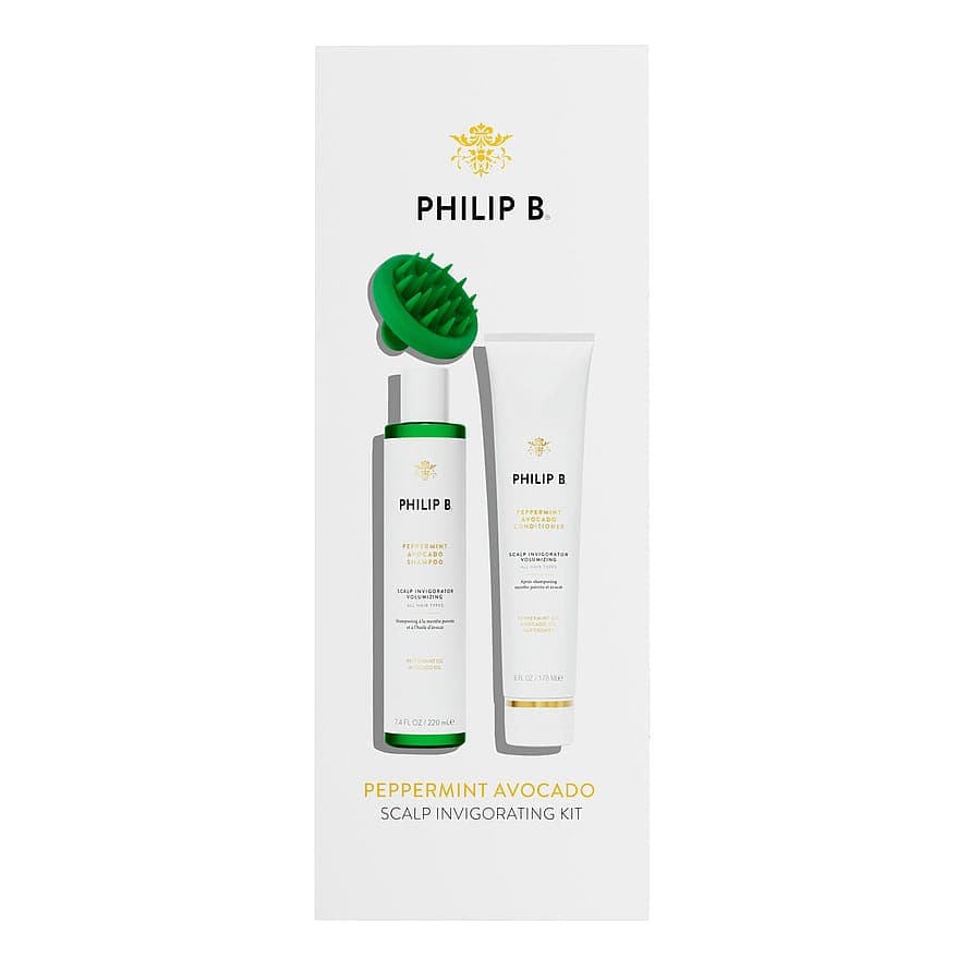 Peppermint Avocado Scalp Invigorating Kit 200 ml + 178 ml
