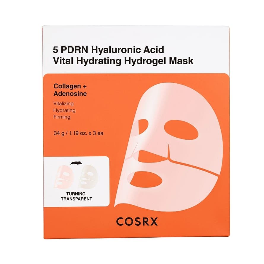 5 PDRN Hyaluronic Acid Vital Hydra Hydrogel Mask 34 g
