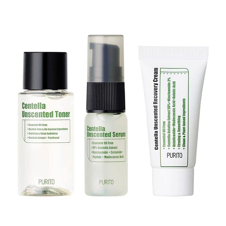 Purito Centella Unscented Mini Kit 60 ml