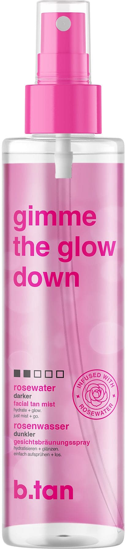 Gimme The Glow Down Facial Tan Mist 190 ml