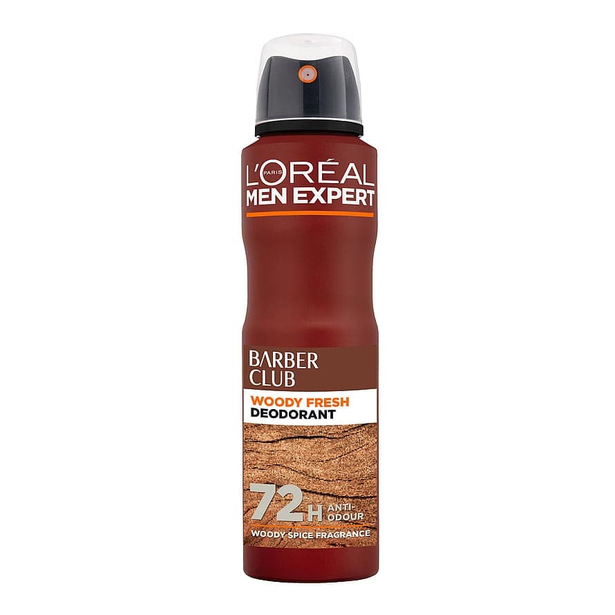 Men Expert Barber Club 48H Protective Body Spray 150 MLT