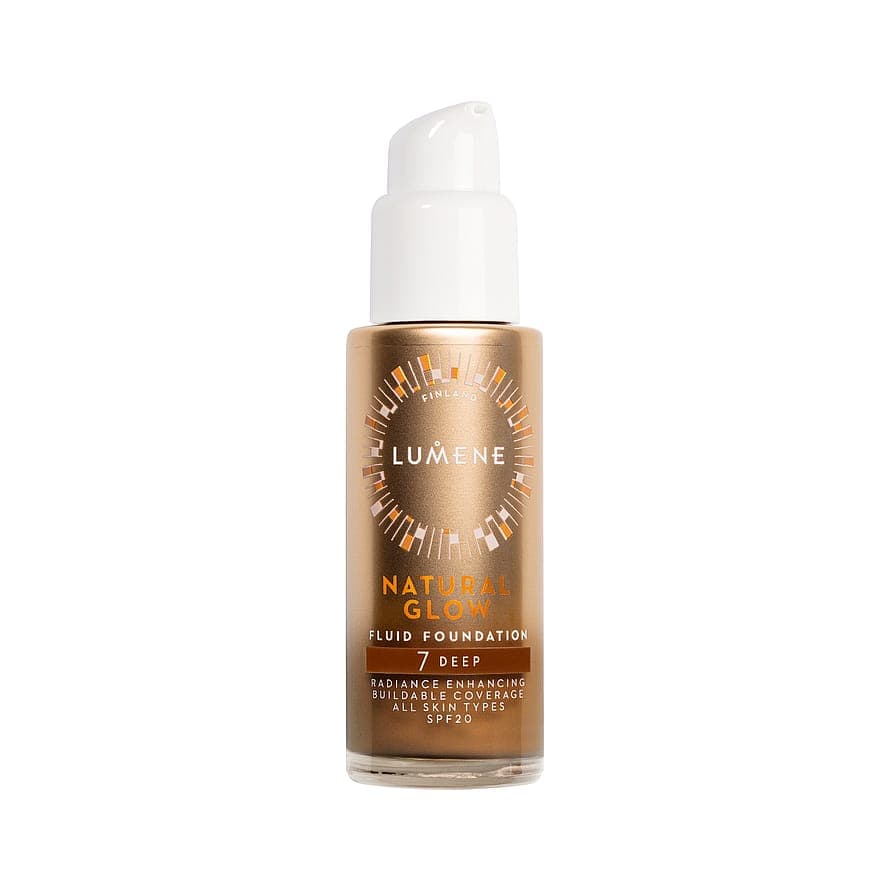 Natural Glow Fluid Foundation 7 Deep