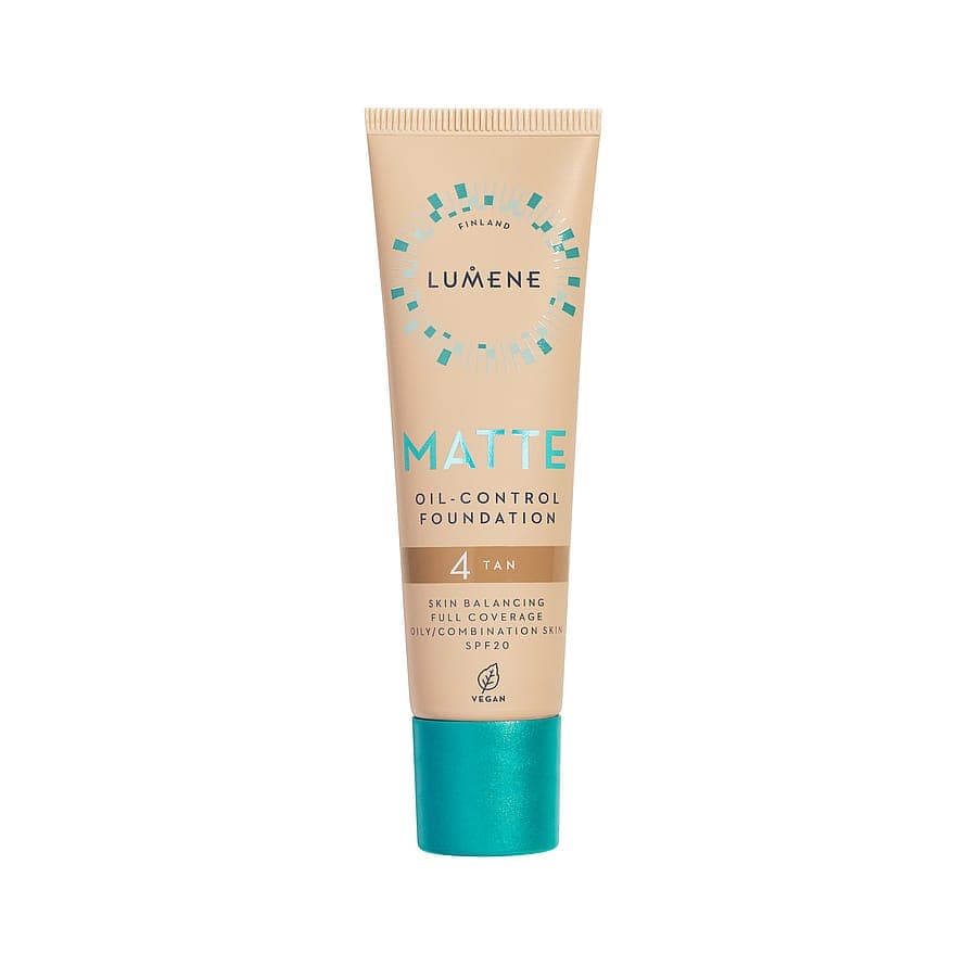 Matte Oil-Control Foundation SPF20 4 Tan
