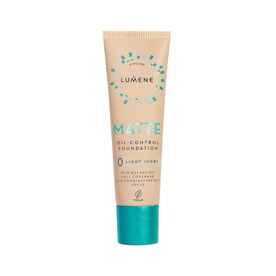 Matte Oil-Control Foundation SPF20 0 Light Ivory