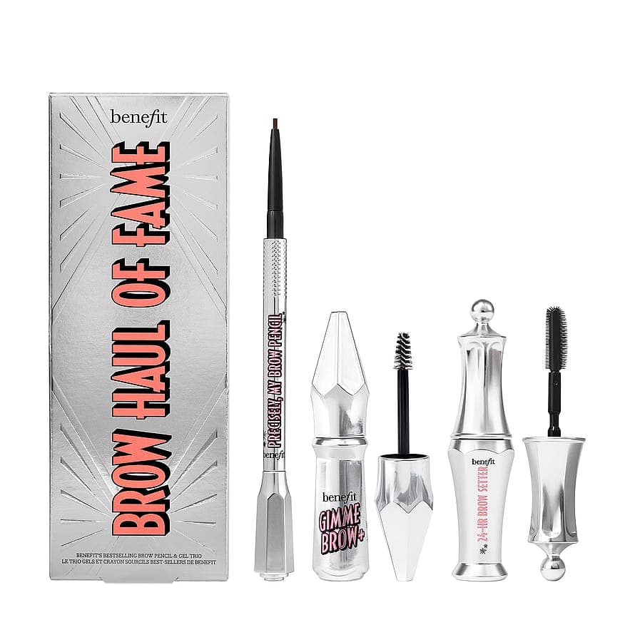 Brow Haul Of Fame - Brow Pencil, Brow Gel & Brow Setter Makeup Kit Shade 4