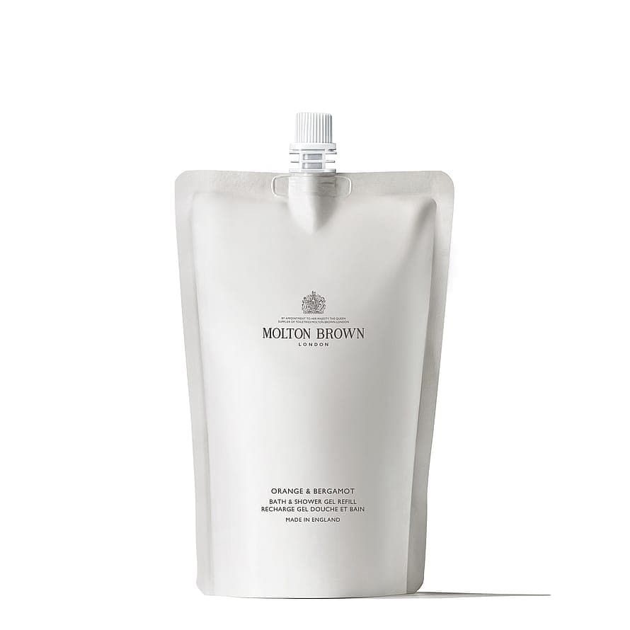 Orange & Bergamot Bath & Shower Gel Refill 400 ml