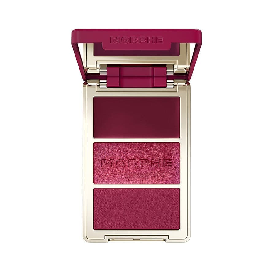 Cheek Thrills Multi-Finish Face Trio Wine & Dine