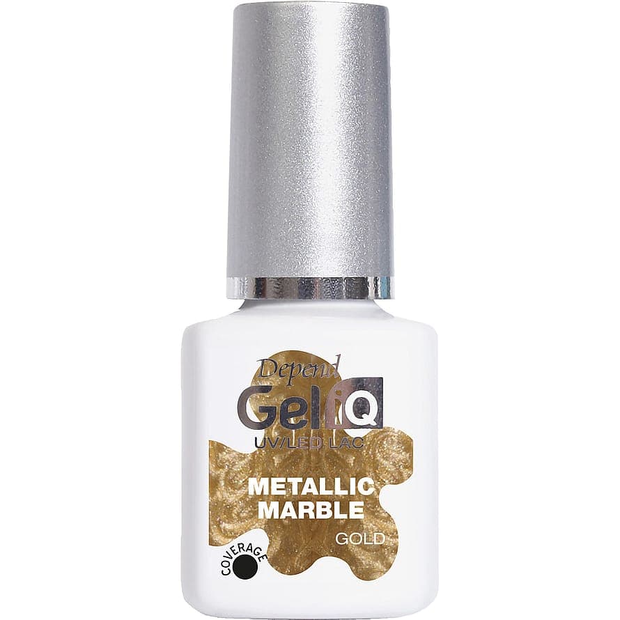 Gel IQ Metallic Marble 10128 Gold