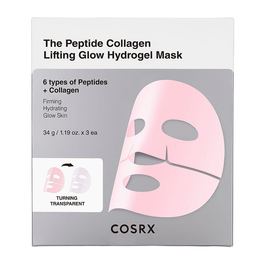The Peptide Collagen Lifting Glow Hydrogel Mask 3 pcs