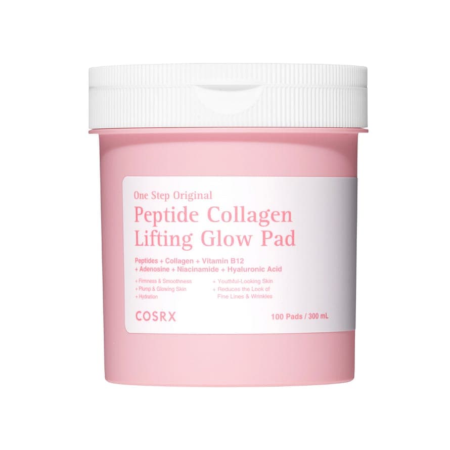 One Step Original Peptide Collagen Lifting Glow Pad Face Toner