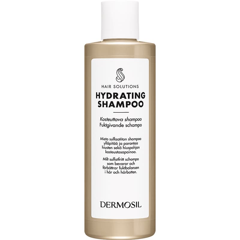 Kosteuttava shampoo - sulfaatiton shampoo, ravitsee ja kosteuttaa hiuksia tehden niistä vahvemmat ja elinvoimaiset