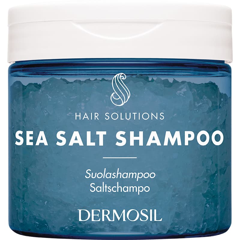 Suolashampoo - Mineraalirikas syväpuhdistava shampoo kiiltäville, tuuheille ja elinvoimaisille hiuksille