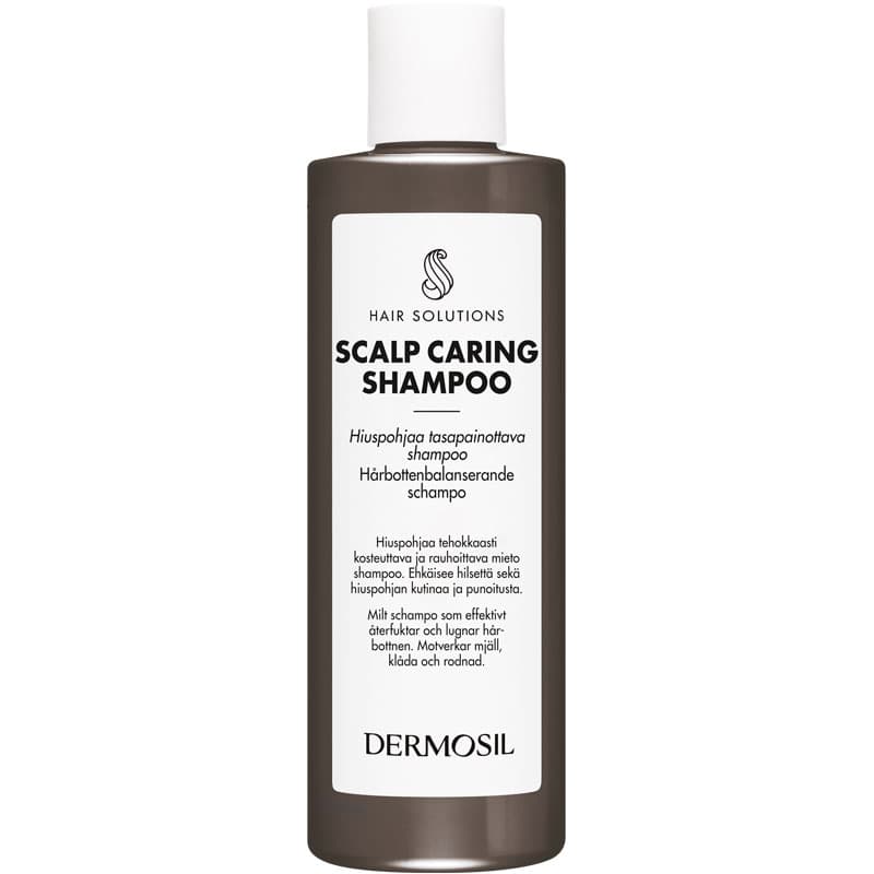 Hiuspohjaa tasapainottava shampoo - mentolia sisältävä hilseshampoo, rauhoittaa ja kosteuttaa kuivaa päänahkaa