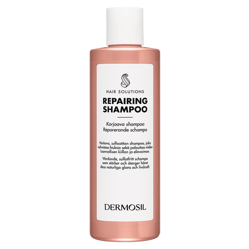 Korjaava Shampoo - Rakennepaikkaava ja kosteuttava shampoo kuiville hiuksille