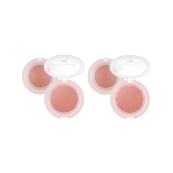 A'PIEU - Juicy-Pang Jelly Blusher - 4.8g - CR01 Peach (2ea) Set