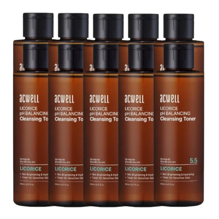 ACWELL - No5.5 Licorice pH Balancing Toner (10ea) Set