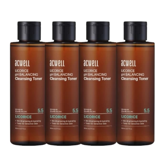 ACWELL - No5.5 Licorice pH Balancing Toner (4ea) Set
