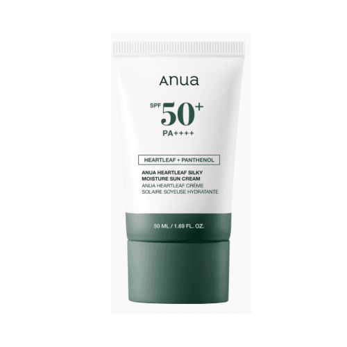 ANUA - Heartleaf Silky Moisture Sun Cream SPF50+ PA++++ - 50ml