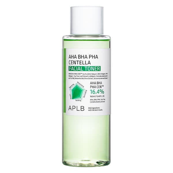 APLB - AHA BHA PHA Centella Facial Toner - 160ml