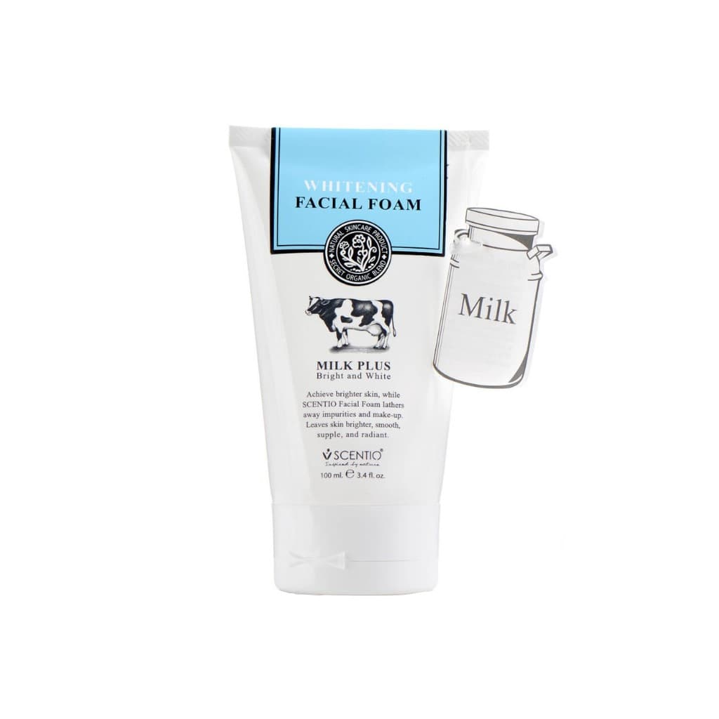 BEAUTY BUFFET - Scentio Milk Plus Whitening Facial Foam - 100ml