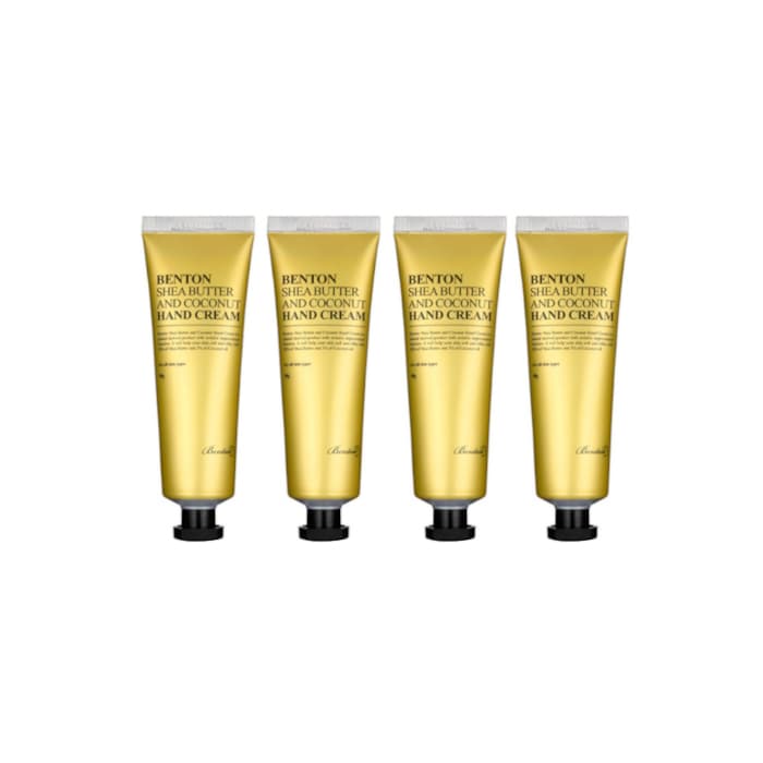 Benton - Shea Butter And Coconut Hand Cream - 50g (4ea) Set