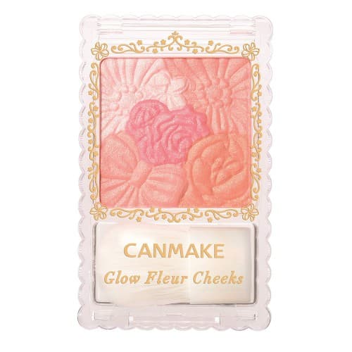 CANMAKE - Glow Fleur Cheeks - 6g - 01 Peach Fleur