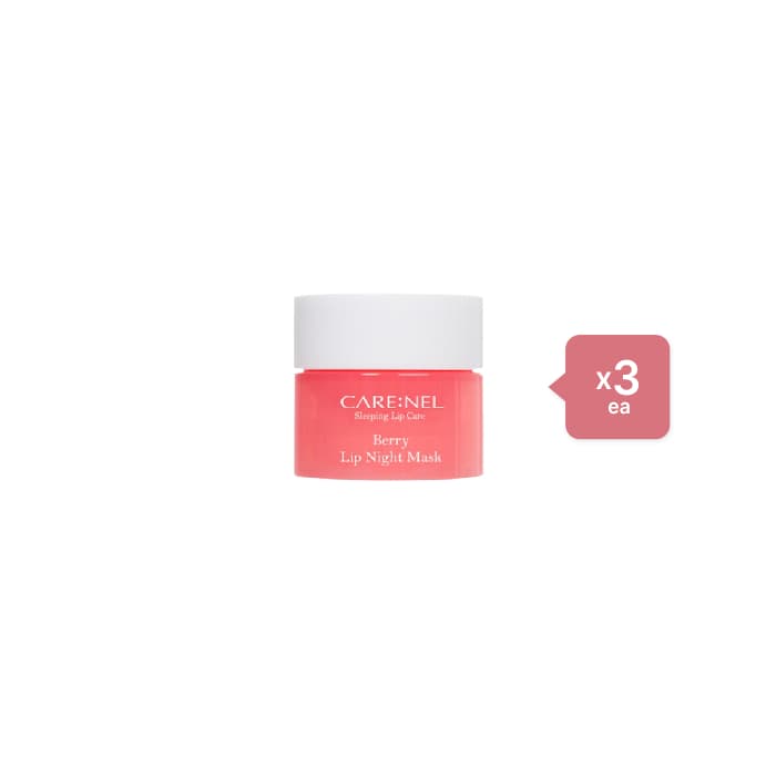 CARE:NEL Berry Lip Night Mask - 5g (3ea) Set