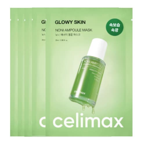CELIMAX - The Real Noni Energy Ampoule Mask - 5pcs