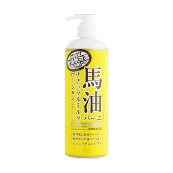 CosmetexRoland - Loshi Moist Aid Horse Oil Natural Milk Lotion - 485ml