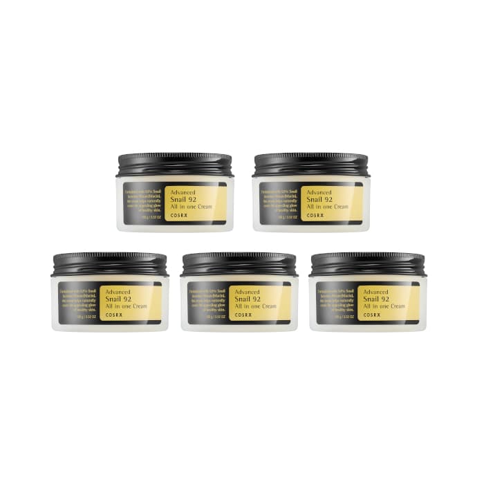 COSRX Advanced Snail 92 All In One Cream (5ea) Set