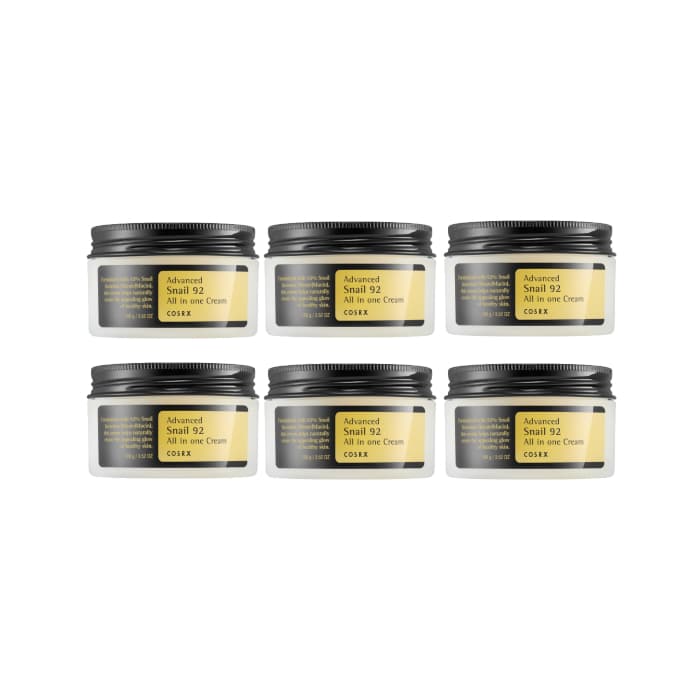 COSRX Advanced Snail 92 All In One Cream (6ea) Set