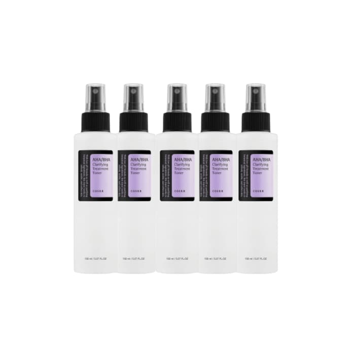 COSRX AHA/BHA Clarifying Treatment Toner 150ml (5ea) Set